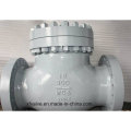 API6d Grande largeur Wcb Flanged Connection End Check Valve